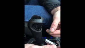 Замена сломанной кнопки АКПП Chevrolet Aveo T300