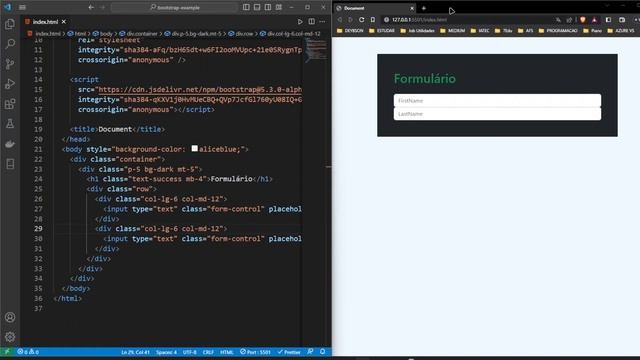 RESPONSIVIDADE COM BOOTSTRAP (PARTE3) смотреть онлайн