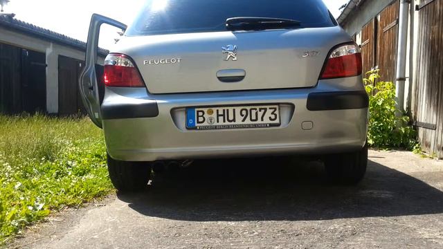 Peugeot 307 1.4 16v mit Bastuck Sportauspuff