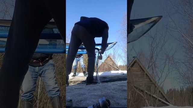 Замена лобового стекла Ивеко Дэйли.#авто # смотреть онлайн