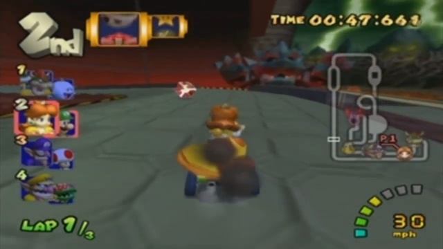 Mario Kart: Double Dash!! Walkthrough - Mirror Mode Special Cup (HD) смотреть онлайн