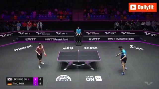 Timo Boll (GER) VS Lee Sangsu(KOR)| WTT Champions Frankfurt| MS R32 смотреть онлайн