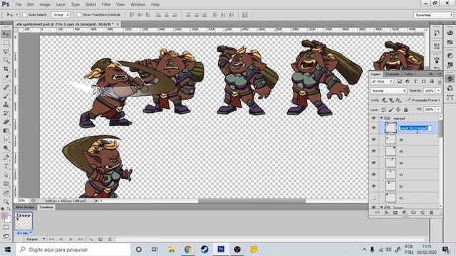 Criando Animação e Sprite para um joguinho mobile (Photoshop + Unity) - Orquina atacando! смотреть онлайн