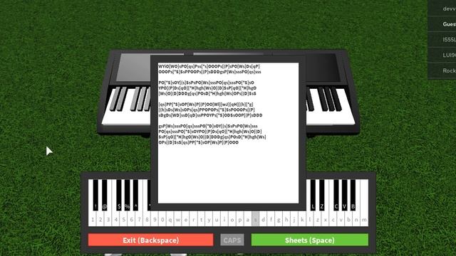 Perfect by Ed Sheeran Roblox Piano Tutorial | Sheets in Description смотреть онлайн