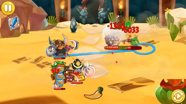 Альфасвин - Самая сильная свинья в Angry Birds Epic смотреть онлайн