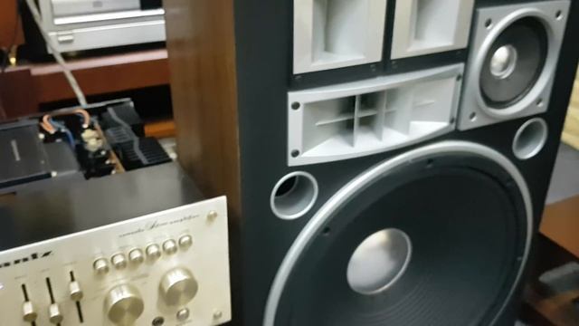 Loa khủng Pioneer CS-803(đã bán).5 loa Bass 40cm nghe nhạc hát hò. Mở náp amply Marantz 1250 смотреть онлайн