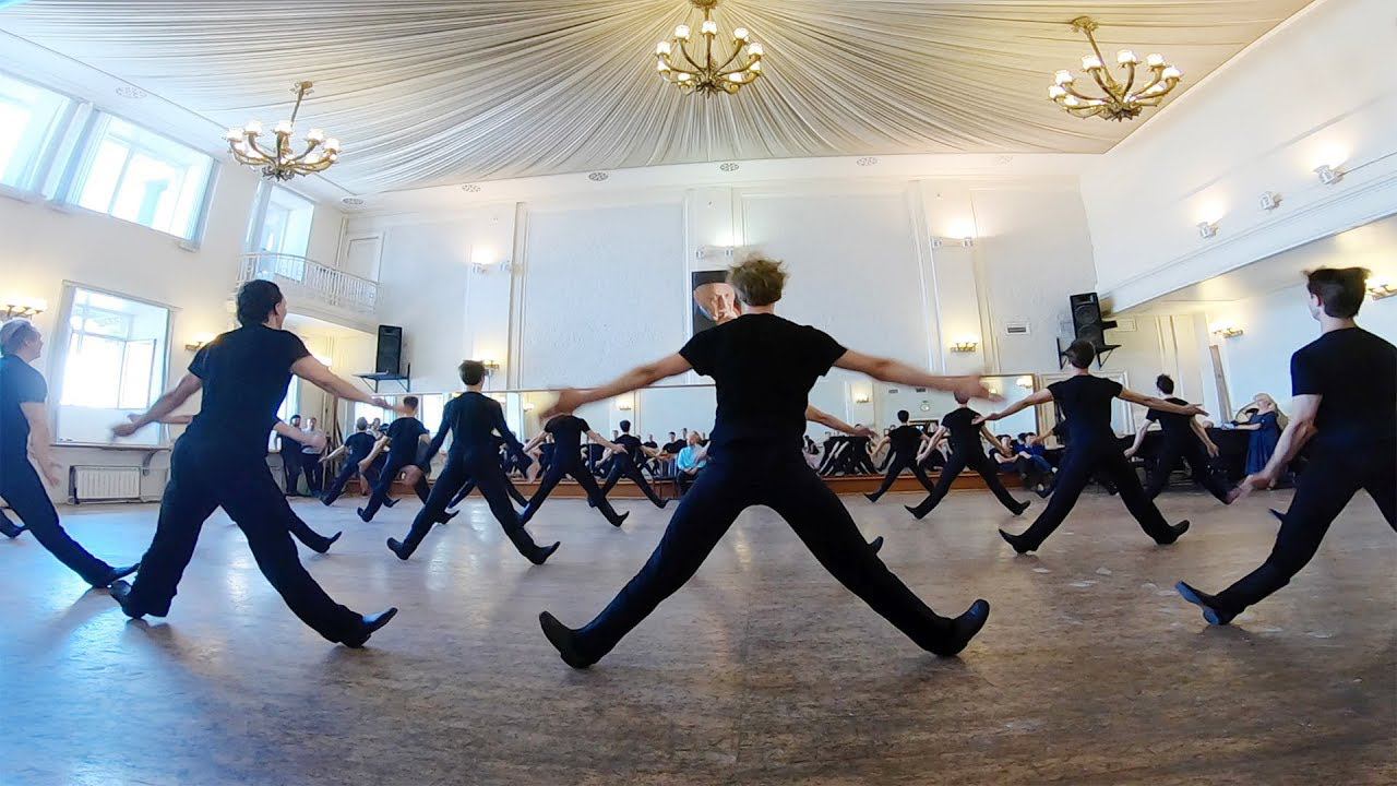 Репетиция "Жок", "Лето", Китайский с лентами. Балет Игоря Моисеева смотреть онлайн