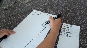 Выкройка купальника для ХГ. Легко и просто!