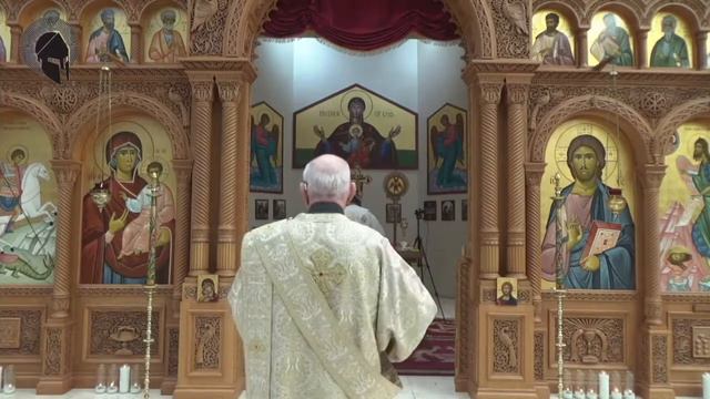 Divine Liturgy - Feast of St. John Chrysostom 11.13.2020 смотреть онлайн