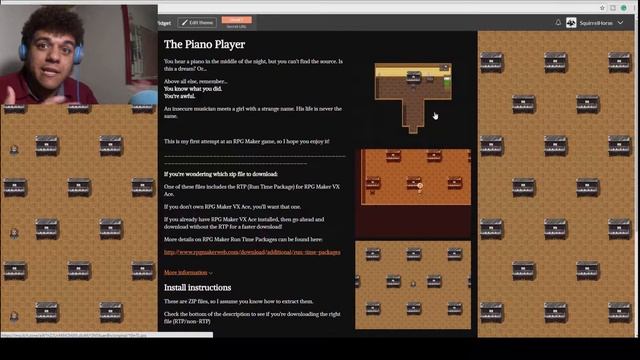 MY FIRST RPG MAKER GAME!!! : The Piano Player [Announcement] смотреть онлайн