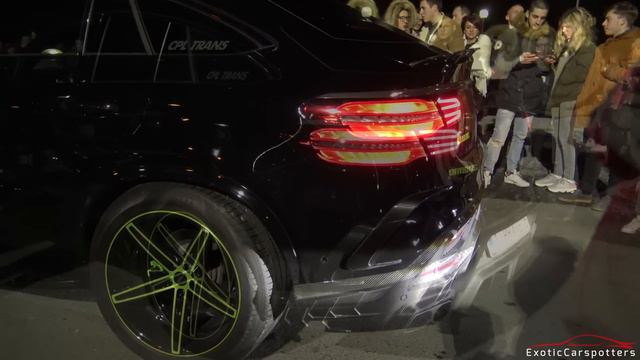 BRABUS Mercedes GLE43 AMG - LOUD Crackles, Revs & Acceleration ! смотреть онлайн