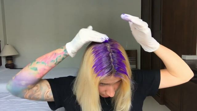 Покрасилась в фиолетовый | Dipso purple hair color 02 смотреть онлайн