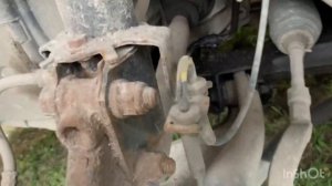 Ремонт переднего стабилизатора на Рено логон 2