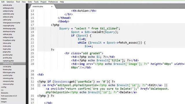 Blog With PHP OOP (Showing Slider Image List) : Part-52 смотреть онлайн