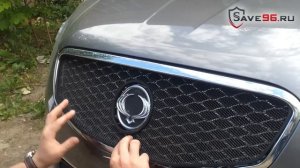 Сетка на решетку радиатора для SsangYong New Actyon (СаньЕнг Нью Актион) 2010-2014 г.в.