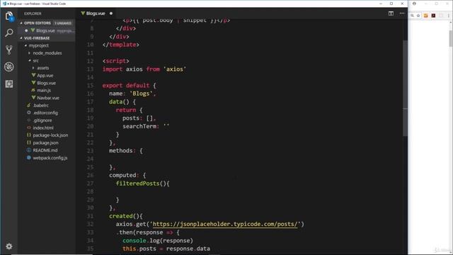 3. The Vue CLI 11 Computed Properties custom search box смотреть онлайн