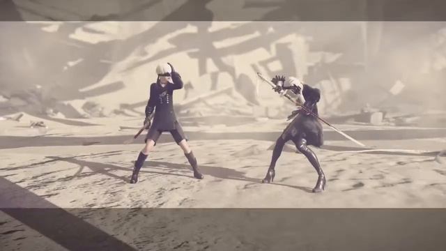 NieR:Automata Route B(9S): Chapter 3: It's a Healthy Baby Boy!-End- Desert Housing/Boss: Adam смотреть онлайн