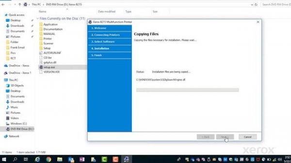 Xerox® B215 Print Drivers Install for Windows
