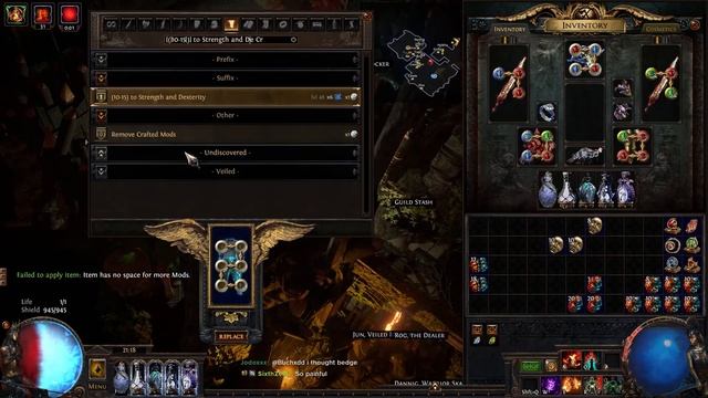 [POE 3.22] Mirror Crafting an Armour Stacker Chest смотреть онлайн