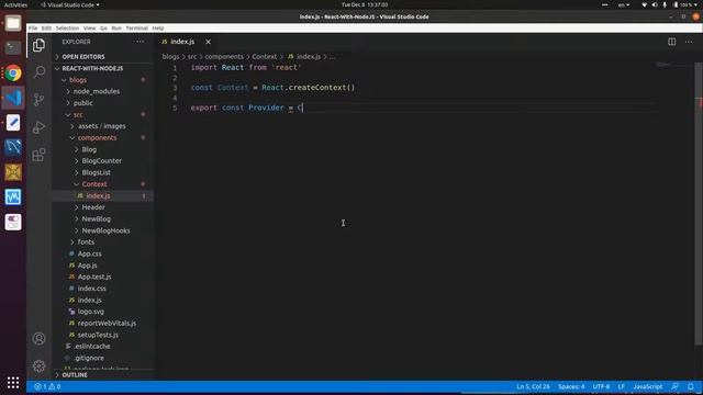 24 React Context API Provider And Consumer смотреть онлайн