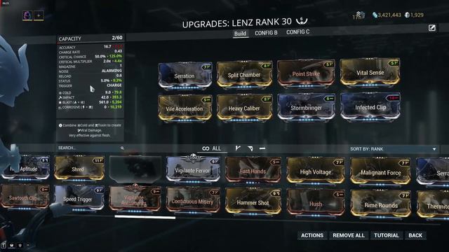 Best Lenz Build 2018 (Guide) - Corpus Bazooka Bow (Warframe Gameplay) смотреть онлайн