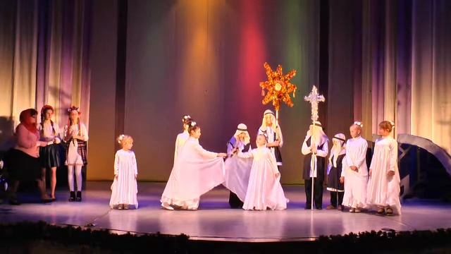 8. Свято-Варваринский храм пгт Карнауховка г. Каменское. 5-й Рождественский фестиваль смотреть онлайн