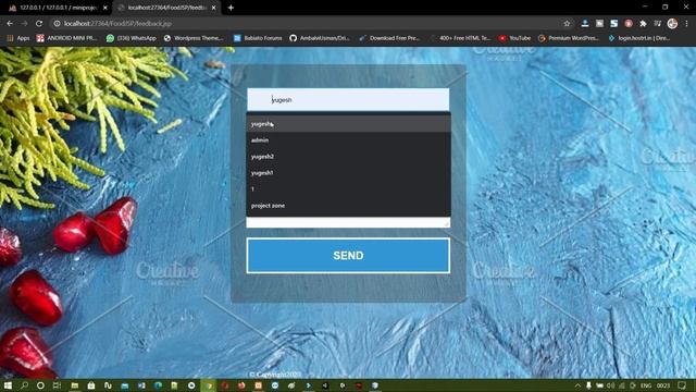 Online Food Ordering Project JAVA , JSP, MYSQL Using Netbeans смотреть онлайн