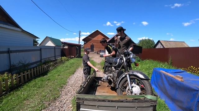 Обменял Днепра на Cezet 350 472.6. Чезет лучше Явы. Восстановление CZ350. смотреть онлайн