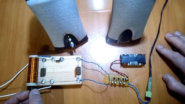 Прием на детекторный приемник.