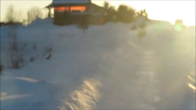Снежная горка в Перемилово 10 марта 2018 смотреть онлайн