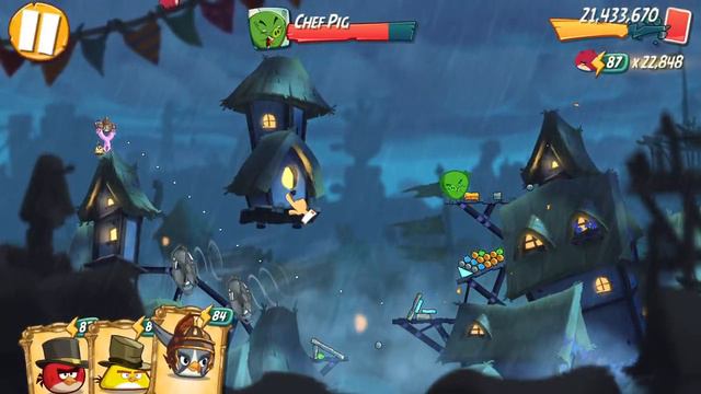 Angry Birds 2 PC King Pig Panic (KPP) with Stella for her extra card, Sun Aug 8, 2021 смотреть онлайн
