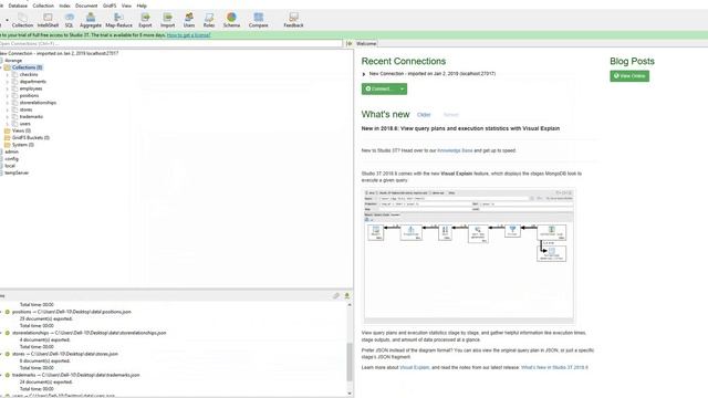 export import data mongodb смотреть онлайн