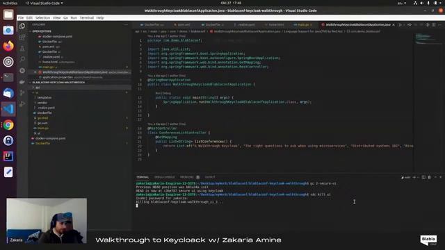 A Walkthrough Keycloak مقدمة ال with Zakaria Amine | BlaBlaConf 2021 смотреть онлайн