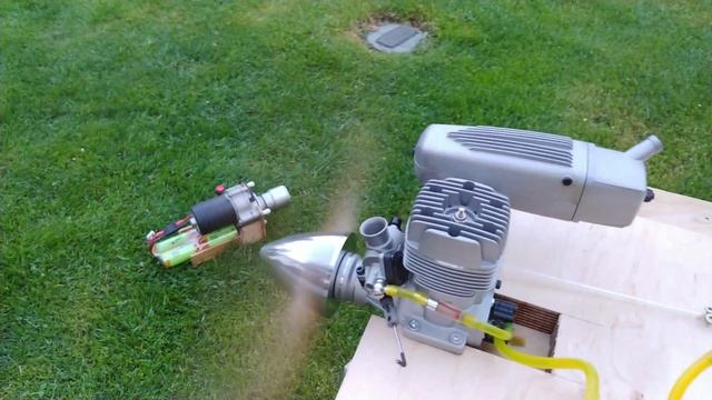 Unique O.S. GGT15 Gasoline Engine with glowplug смотреть онлайн