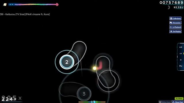 OSU! - BEASTARS (YOASOBI) -kaitsubu [PikA's Insane ft Kuro] 4 stars смотреть онлайн