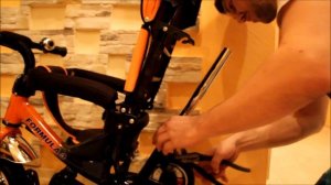 Ремонт рулевого управления детского велосипеда formual 3