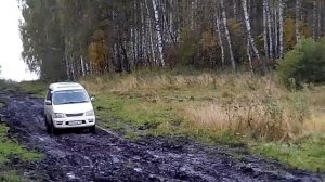 Тойота таун айс ноах на рыбалку на р.Кия