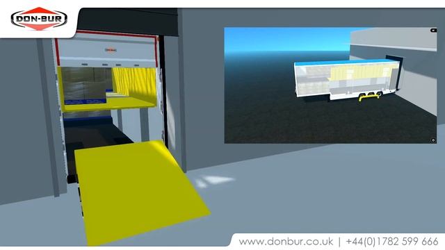 Don-Bur 3D Lifting Deck trailer loading procedure смотреть онлайн