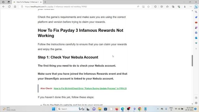 How To Fix Payday 3 Infamous Rewards Not Working смотреть онлайн