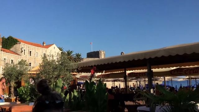 Один из ресторанов в Старом городе Будва