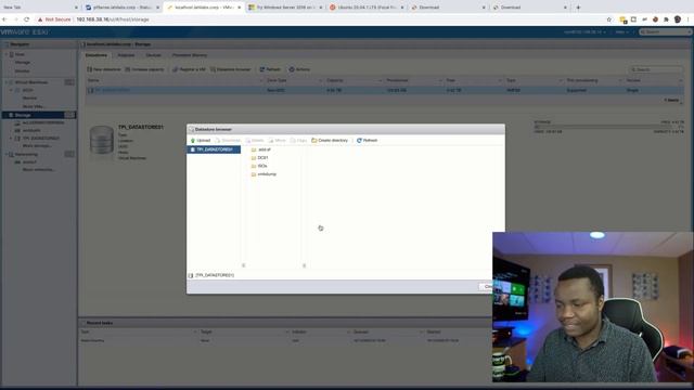 Building an Infosec IT Home Lab #5| Download ISO Files And Upload Them To ESXi смотреть онлайн
