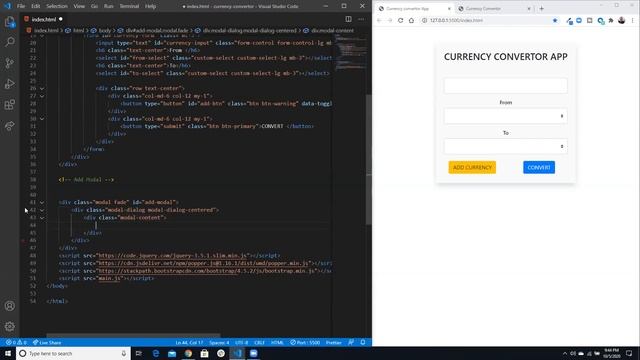 Currency Convertor App | User Interface | Part-1 смотреть онлайн