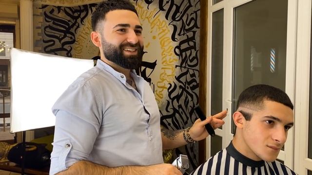 Barber tutorial - мужская стрижка цезарь - легкие шаги для начинающих. смотреть онлайн