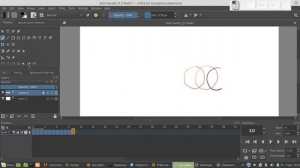 Анимация в Krita: Ваша первая анимация (равномерное движение шарика) [v2]