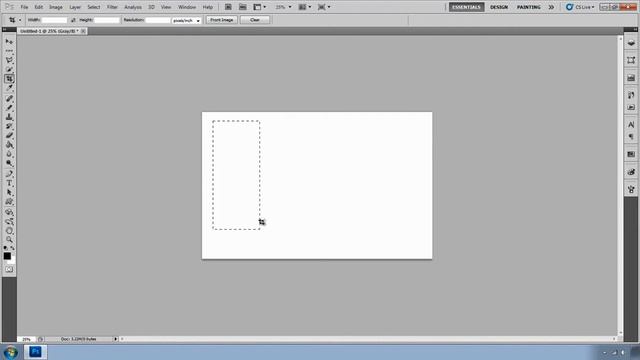 Tutorial de Photoshop: Crop Tool смотреть онлайн