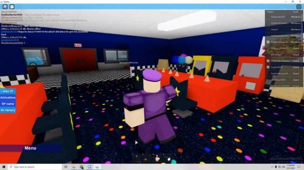 Purple guy death but in roblox