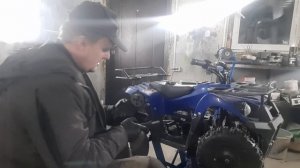 замена сцепления на квадроцикле часть 1