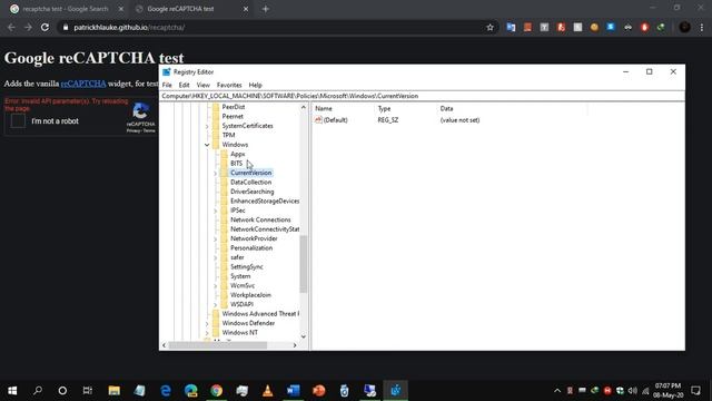 How to fix Error: Invalid API parameter(s). Try reloading the page. смотреть онлайн