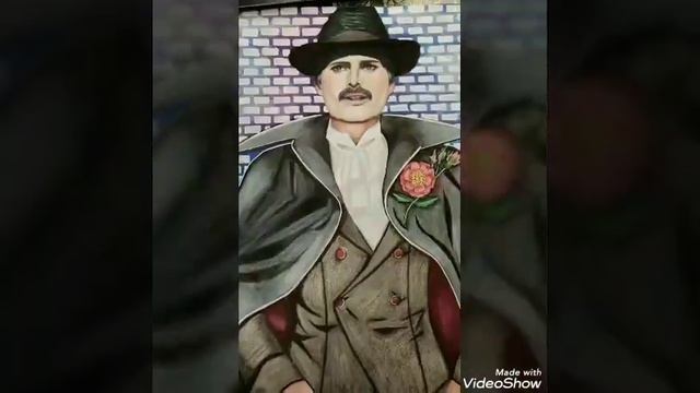 Фредди Меркьюри из-под карандаша художника. София Цатурова смотреть онлайн