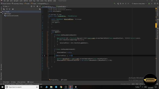 2 - Make a Jigsaw puzzle game in Unity3D - Episode 2 смотреть онлайн